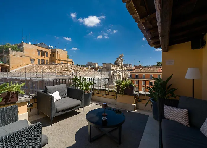 Ferienhaus Luxury Terrazza Privata Su Fontana Di Trevi *